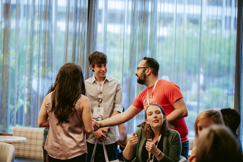 Networking at FinCon